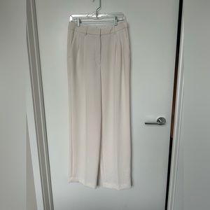 NEW Aritzia Wilfred Effortless Pants Size 8, Light Birch